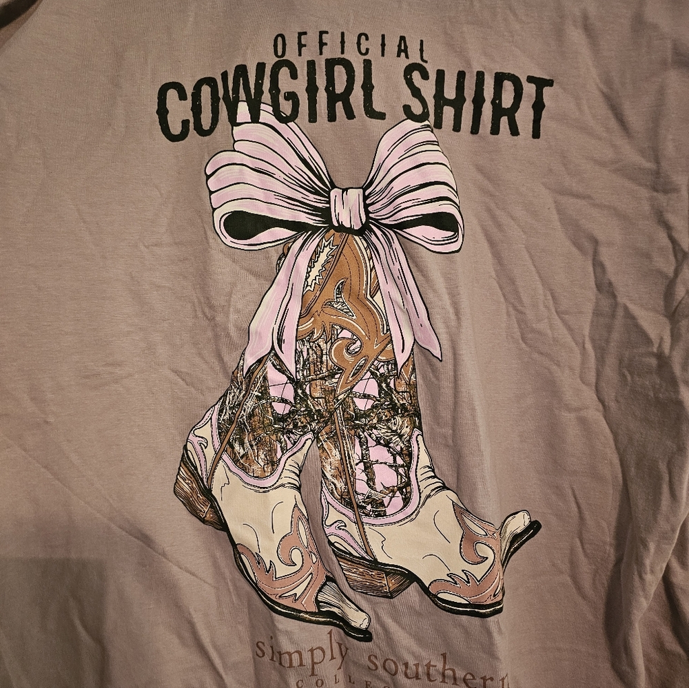 Simply Southern Official Cowgirl Shirt